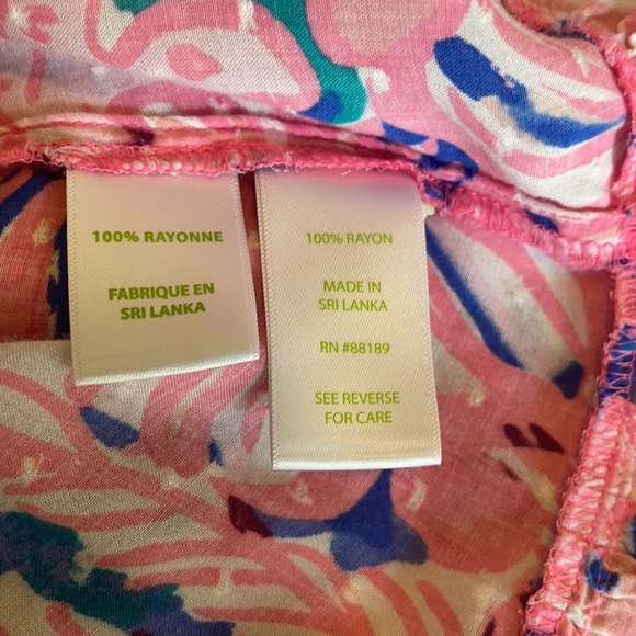 Lilly Pulitzer top size medium - Picture 5 of 5